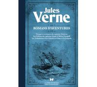 Romans d'aventures: Cinq des plus célèbres romans de Jules Verne réunis en un album relié et illustré