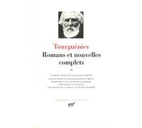 Romans et nouvelles complets Tome 3 Histoire du lieutenant Iergounov - Ivan Sergueïevitch Tourgueniev - Gallimard - relié - Roman