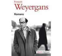 Romans François Weyergans (Auteur), Frédéric Beigbeder (Préface)