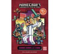 Romans Minecraft - Chaos dans le code Chroniques de l'Epée de pierre-Prix découverte - Nick Eliopulos - Gallimard jeunesse - broché - Roman cadet