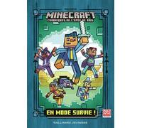 Romans Minecraft - En mode survie ! Chroniques de l'Épée de bois - Nick Eliopulos - Gallimard jeunesse - broché - Roman junior