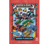 Romans Minecraft - Grand plongeon Chroniques de l'Épée de bois, tome 3 - Nick Eliopulos - Gallimard jeunesse - broché - Roman junior