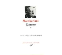 Romans Tome 2 - Henry de Montherlant - Gallimard - relié - Roman