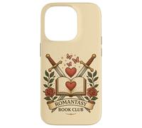 Romantasy Book Club Coeurs enchantés Coque pour iPhone 14 Pro