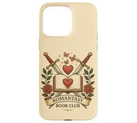 Romantasy Book Club Coeurs enchantés Coque pour iPhone 15 Pro Max