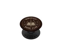Romantasy Book Club Romance Fantasy Reader Amateur de Livres PopSockets PopGrip Adhésif