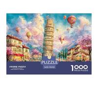 Romantic Colosseum Street Scene Puzzle 1000 Pièces Educa Jouet en Bois Cadeau Unique Décoration Intérieure Jeu Éducatif Challenge Toy Adultes Et Enfants À Partir De 14 Ans 70x50cm/1000pcs