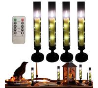 Romantic Holiday Decor: These flameless LED candles boast a moving light string that creates a creative dancing glow, elevating holiday decorations and infusing spaces with a warm, romantic ambiance