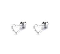 Romantic Hollow Heart Love Moucles d'oreilles Stud For Women Wedding