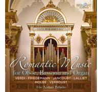 ROMANTIC MUSIC FOR OBOE,BASSON AND ORGAN - TRIO ANDREA PALLADIO CD NEUF