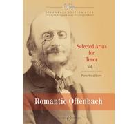 Romantic Offenbach: Selected Arias for Tenor and Piano, Vocal Score (1)