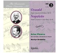 Oswald, Napoleão / Pizarro, Brabbins – Concertos pour piano Vol. 64 – Hyperion