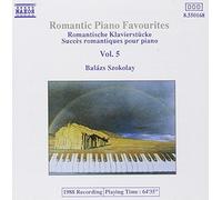 Bal zs Szokolay - Romantic Piano Music 5 [New CD]