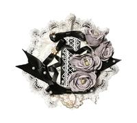 Romantics Barrette à cheveux antidérapante pour mariée avec fleur pour fête de fiançailles