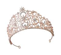 Romantics Couronne de cheveux de mariage Accessoire de princesse pour mariage et concours de beauté Photographie, One Size, Comme décrit