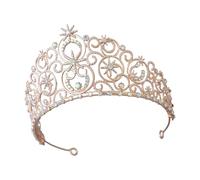 Romantics Couronne de cheveux de mariage Accessoire de princesse pour mariage et concours de beauté Photographie, One Size, Comme décrit