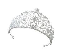 Romantics Couronne de cheveux de mariage Accessoire de princesse pour mariage et concours de beauté Photographie, One Size, Comme décrit