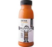 ROMANTICS Detox Be Strong jus de légumes de carotte, orange, pomme et gingembre bouteille 250 ml