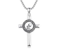 ROMANTICWORK Chaîne avec 12 signes du zodiaque en argent sterling 925 - Pendentif constellation - Collier horoscope - Cadeau pour homme et femme, Argent sterling, Pas de pierre précieuse