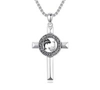 ROMANTICWORK Chaîne avec 12 signes du zodiaque en argent sterling 925 - Pendentif constellation - Collier horoscope - Cadeau pour homme et femme, Argent sterling, Pas de pierre précieuse