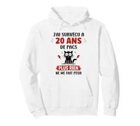Romantique 20 Ans Couple Anniversaire Humour 20 Ans de pacs Sweat à Capuche