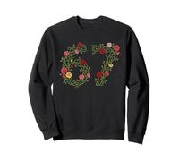 Romantique 6 7 Roses élégantes vignes Saint-Valentin 2025 Amour Sweatshirt