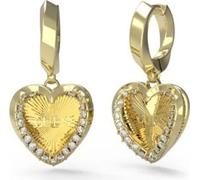 Romantique boucles d'oreilles dorées Mon Amour JUBE04608JWYGT/U