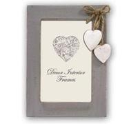 ROMANTIQUE Cadre photo 10x15 gris Incolore G