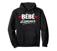 Romantique surnom Bébé d'amour Couple chérie Amour Bébé Sweat à Capuche