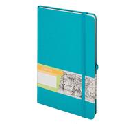 Romantisme Cahier A5 ligne turquoise