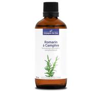 ROMARIN À CAMPHRE BIO - 100mL - Huile Essentielle de Qualité Premium - 100% Pure, Naturelle, Garantie ChromaCert - Chémotypée et Intégrale - La Compagnie des Sens