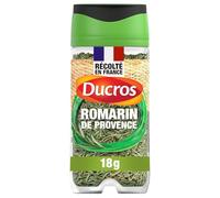Romarin de Provence Déshydraté en Granulés 18g - Herbe Aromatique pour Assaisonner et Parfumer vos Plats - Récolté en France - Lot de 4
