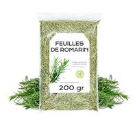 Romarin Séché 200 g - Feuilles Coupées pour Infusion ou Cuisine - Qualité Alimentaire - Thé en Vrac
