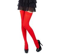 Romartex Bas porte-jarretelles en microfibre 40 deniers De nombreuses couleurs et tailles au choix - Rouge - XL