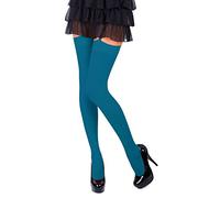 Romartex Bas Pour Porte Jarretelle en Microfibre 40 DEN, S, mer