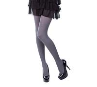 Romartex Collants colorés opaques 40 deniers pour femme, XL, gris