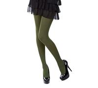 Romartex Collants opaques colorés 40 deniers pour femme, L, kaki