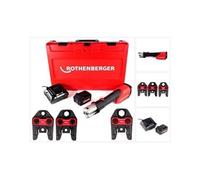 romax 4000 ensemble de presse série m eu assortiment 18 v li-ion sertisseuse sans fil li-ion + coffret de transport + 1x batterie 4,0 ah