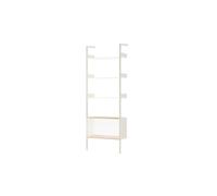 Rombe Full Bay IF3 Armoire Étagère Chêne Laqué/Albâtre