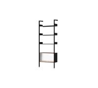 Rombe Full Bay IF3 Armoire Étagère Laquée Noyer/Anthracite
