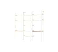 Rombe IF2 &IF4 & IF5 Configuration D'étagères en Chêne Laqué/albâtre