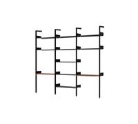 Rombe IF2 &IF4 & IF5 Configuration D'étagères en Noyer Laqué/anthracite