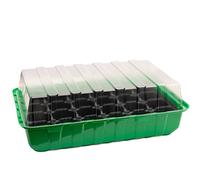 Romberg Lot de 4 mini serre - Climat de croissance idéal - 32 x 12 x 22 cm