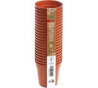 Romberg Pots Ronds en Plastique Ø 6 cm - Terracotta | Lot de 22 - 1 pcs