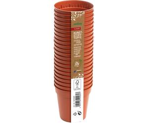 Romberg Pots Ronds en Plastique Ø 6 cm - Terracotta | Lot de 22 - 1 pcs