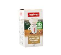 Rombouts Cachet D'or Lot de 4 filtres compostables pour une tasse - 40 filtres