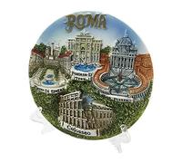 Rome 4 attractions Italie en résine 3D Décoration de table faite à la main Ornement souvenir touristique Collection