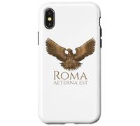 Rome Antique - Aigle légionnaire Steampunk - Roma Aeterna Est Coque pour iPhone X/XS