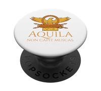 Rome Antique - Aquila Non Capit Muscas - Langue Latine PopSockets PopGrip Adhésif
