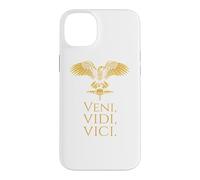 Rome Antique - Citation Latine de Jules César - Veni Vidi Vici Coque pour iPhone 14 Plus
